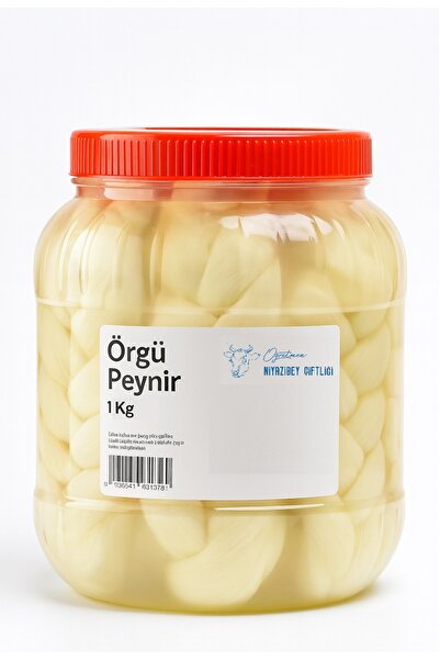 NiyaziBey Çiftliği Örgü Peyniri 1 Kg Bidon. Köy Sütü Muhteşem  Lezzeti Direkt Çiftlikten Eritme Örgülü Peynir Aracısız