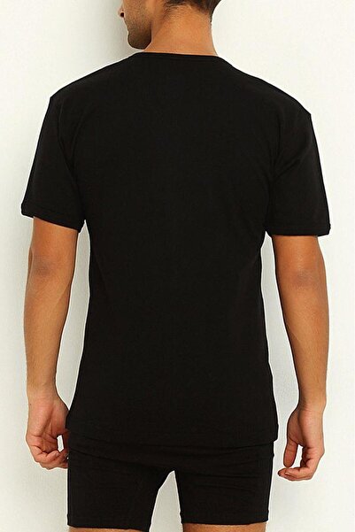 YILDIZ 3-Pack Men's Modal Cotton V-Neck Undershirt T-Shirt