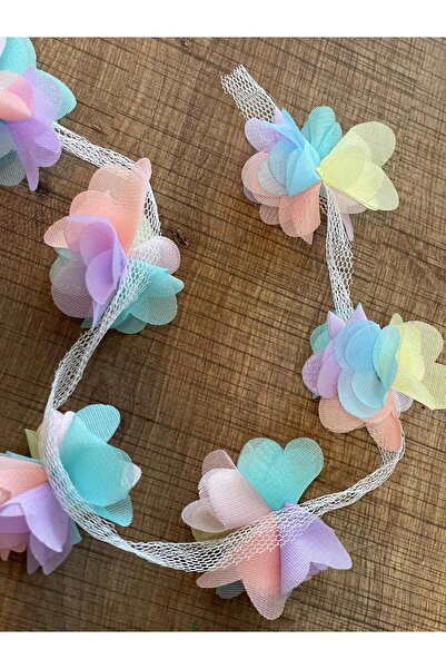 Gönülden Tasarım Panglică Florală Accesoriu pentru cusut Bordură Aplică Lățim...