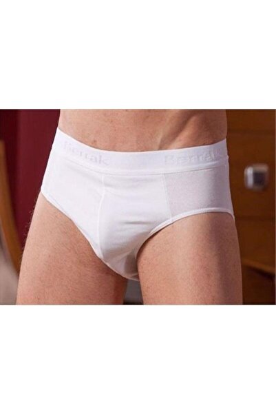 Berrak 1071 Elastic Waist Cotton Men's Underwear Briefs 6-Piece Set