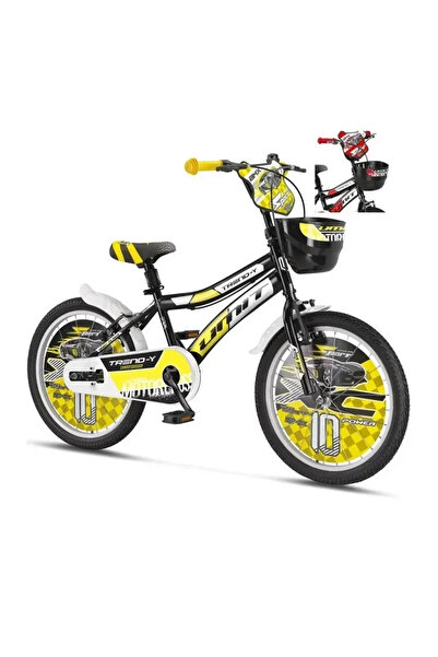 Ümit ÜMİT 2002 TREND-Y-BMX-SEPET-V-ERKEK ÇOCUK BİSİKLETİ 20 JANT SİYAH KIRMIZI