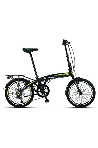 Genel Markalar 2036 FOLDING KATLANIR BİSİKLET V 20 JANT 6 VİTES BLACK LIME