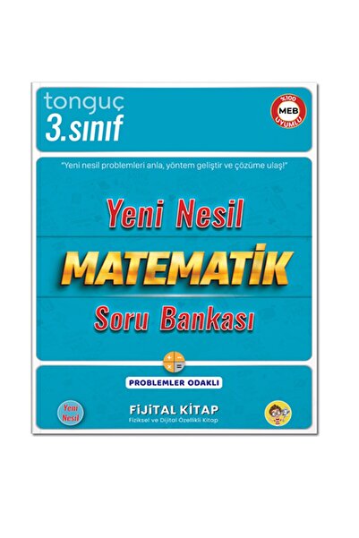 Tonguç Yayınları Tonguç Akademi 3. Sınıf Yeni Nesil Matematik Soru Bankası