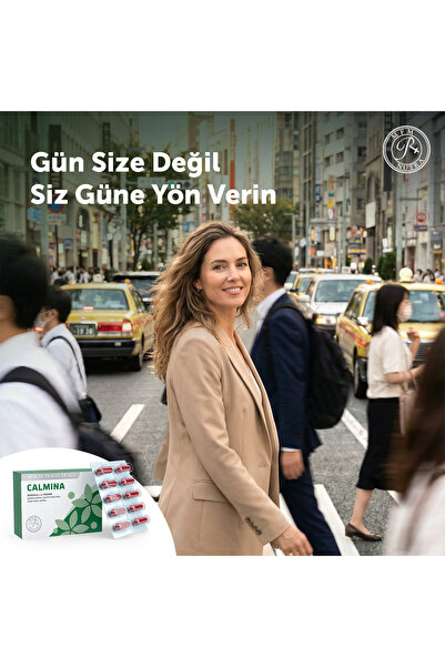 MFM NUTRACEUTICALS MFM Calmina Rodiola ve L-Teanin İçeren 30 Bitkisel Kapsül