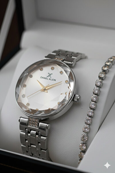 Daniel Klein Marka Gümüş Renk- Orijinal- 2 Yıl Garantili-sonsuzluk Ve Su Yolu...