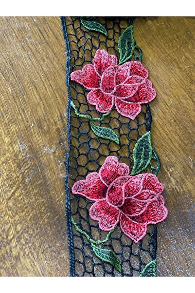 Gönülden Tasarım 9 cm lățime, aplicație cu flori, panglică, accesoriu decorat...