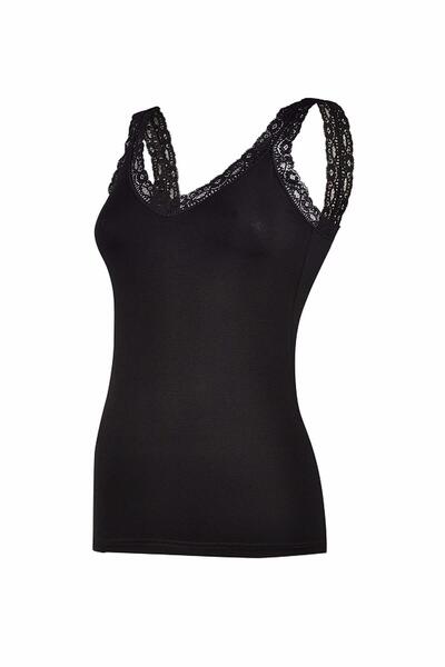 YILDIZ Pachet de 3 maiouri pentru femei, cu bretele din modal, cu decolteu în...