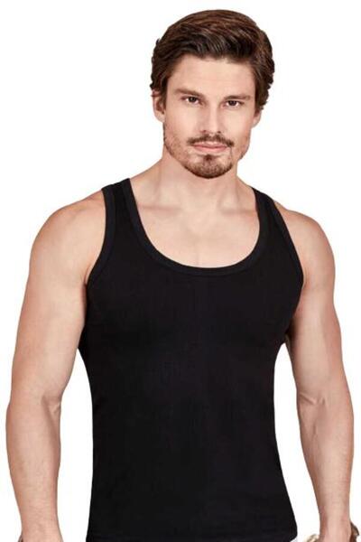 Berrak Men's Stretch Fabric Single Jersey Undershirts 6-Pack - 1030