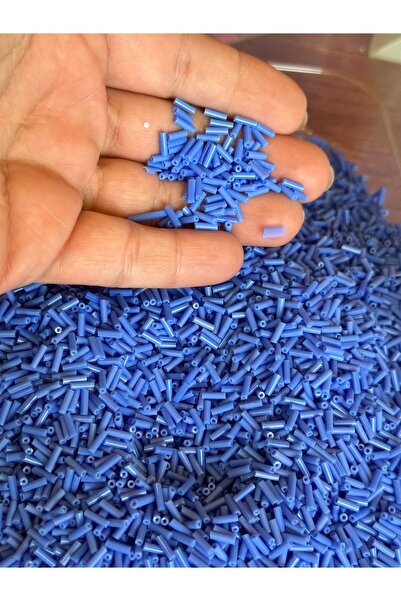 Gönülden Tasarım 05 mm 50 gr staklene perle za lule Oya, ljubičaste