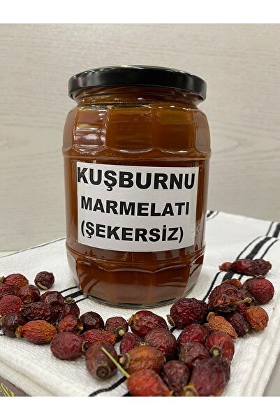 gümüşhane pestil 800gr.ev Yapımı Şekersiz Kuşburnu Marmelatı
