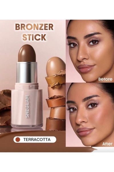 SHEGLAM Buttery Buff Kontür ve Bronzer Stick - Kremsi Kolay Dağılan Doğal Yüz...