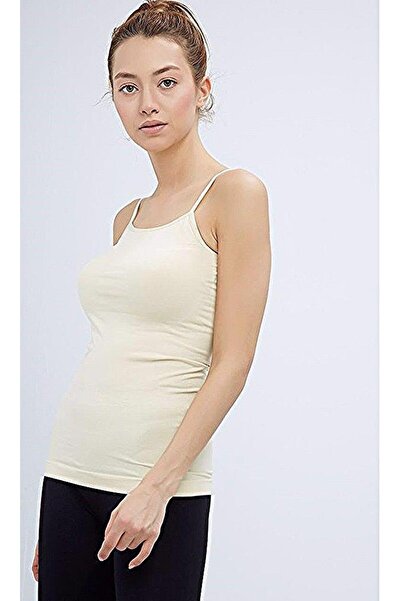 Elite Life Γυναικείο μακρύ εσώρουχο με λεπτές τιράντες 3-συσκευασία - 846