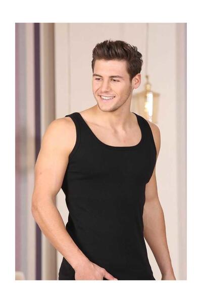 Berrak Men's Ribbed Colorful Undershirt 3-Pack-4004