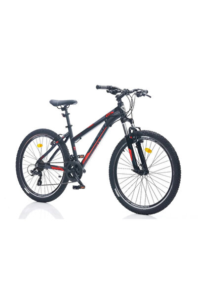 Corelli VIA LADY 1.0 DAĞ BİSİKLETİ 406H V 26 JANT 21 VİTES SİYAH KIRMIZI GRİ