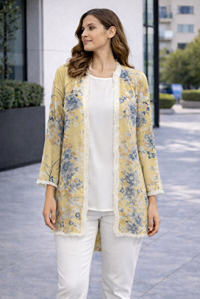 FUAT GÜRSEN Set dublu cu model floral