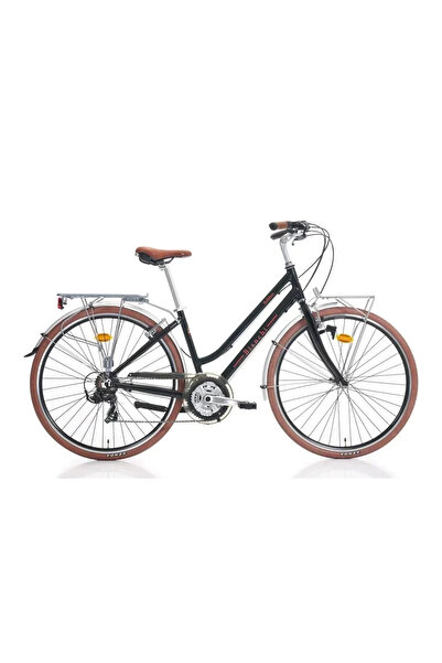 Bianchi RUBINO KADIN ŞEHİR BİSİKLETİ 430H V 28 JANT 21 VİTES BLACK GLOSSY