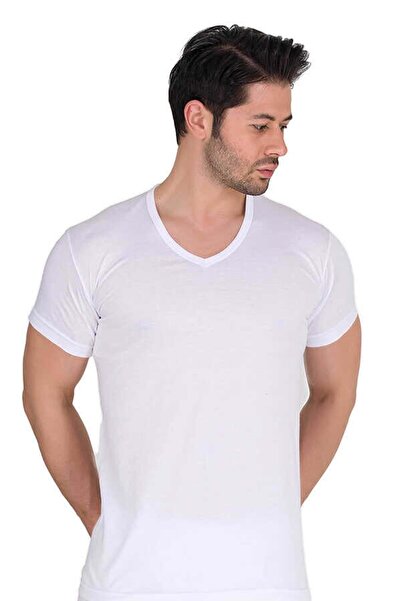 Berrak Men's Modal V-Neck Undershirt 1036 - 3 Pieces