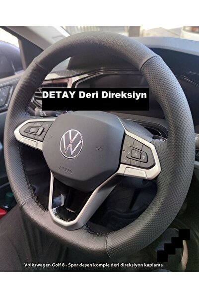 Detay Direksiyon kılıfı Volkswagen Golf 8-passat- Polo-caddy 2020 Ve Sonrası ...