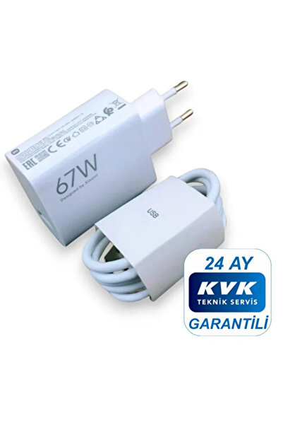 xımıx Xiaomi 67w (WATT) Typ-c Hızlı Şarj Aleti Adaptörü Kablo Seti ( Resmi Distribütör Garantili )