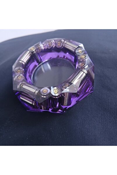 VALOR CO Valo 9mm Signature – Mermi Detaylı Premium Küllük (PURPLE)