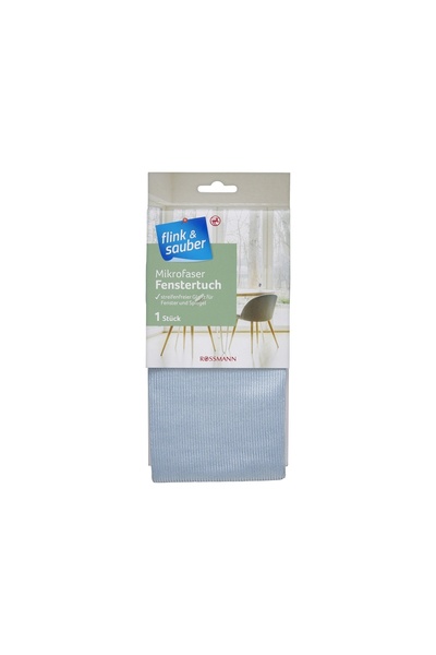 Flink Sauber Mikrofiber Cam Bezi Tekli 40x40 Cm