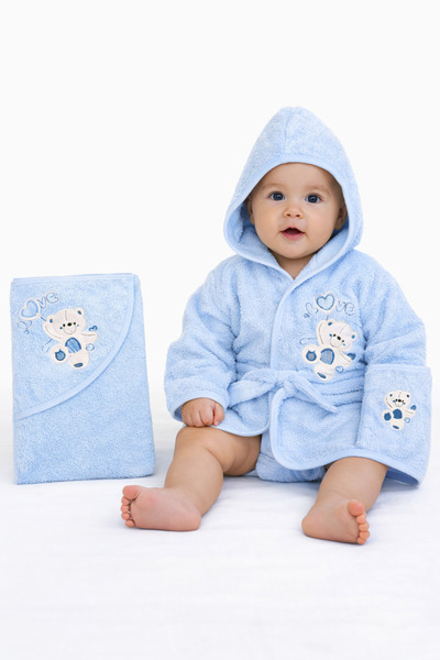Baby Shez طقم مناشف للأطفال حديثي الولادة مصنوع من القطن بنسبة 100%، طقم مناش...