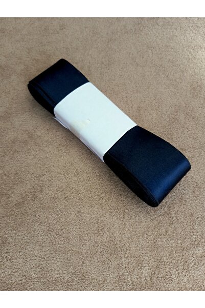 yörük tuhafiye 4 Cm Koyu Lacivert Saten Kurdele 10 Metre Bir Top,saten,seten,...