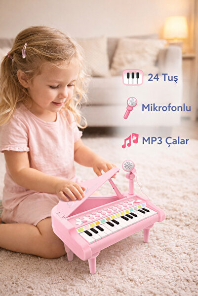 Genel Markalar Bao-1505a 31 Tuşlu Mini Piano Mp3 -vardem