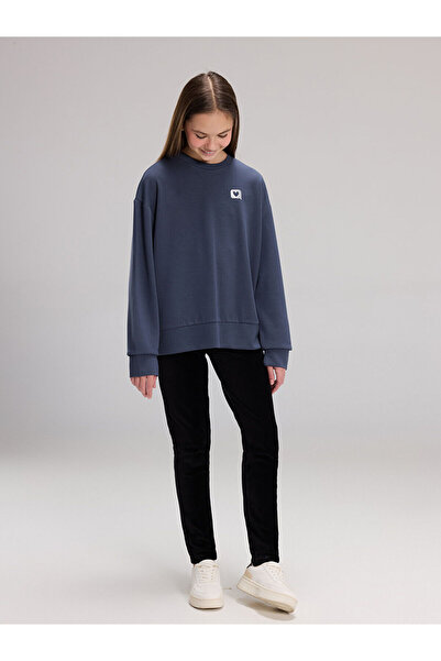 LC Waikiki LCW Kids Еластични панталони с каишка от кадифе за момичета