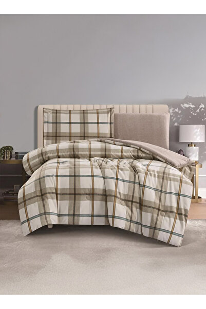 Melen طقم مفرش سرير صيفي مفرد ونص - 4 قطع - يناسب سرير بمقاس 200x120 - ليتون ...