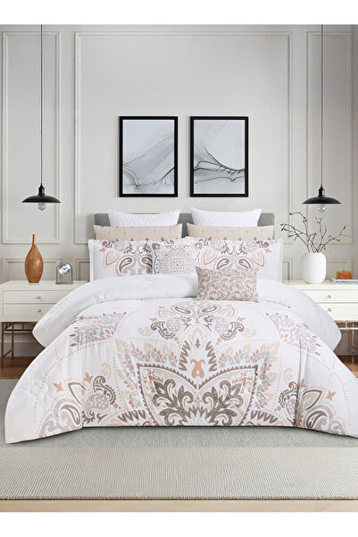 Melen Summer Double Bedding Set - 10 Pieces - Fits a 200x200 Bed - Riviera - ...