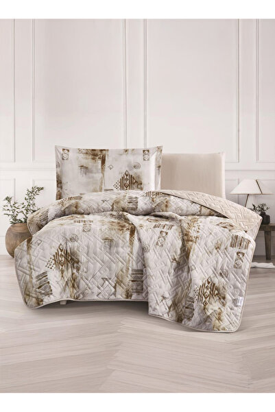 Melen طقم مفرش صيفي مفرد ونص - 4 قطع - يناسب سرير بمقاس 200x120 - حشوة مضغوطه...