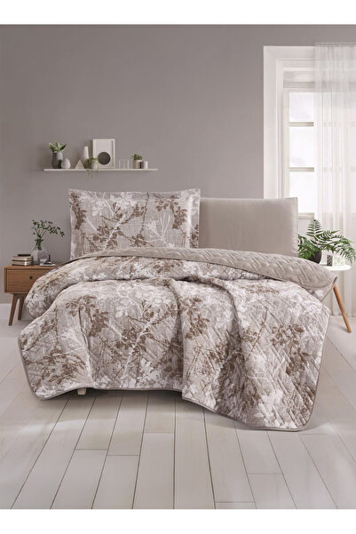 Melen طقم مفرش صيفي مفرد ونص - 4 قطع - يناسب سرير بمقاس 200x120 - حشوة مضغوطه...