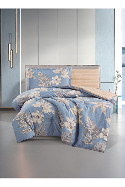 Melen طقم مفرش سرير صيفي مفرد ونص - 4 قطع - يناسب سرير بمقاس 200x120 - ليتون ...