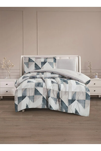Melen Summer single and a half reversible bedspread set - 4 pieces - Fits a 2...