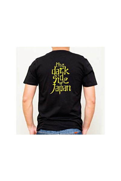 Motiker Yamaha Dark Side of Japan Logo Printed Custom Design Short Sleeve Tshirt