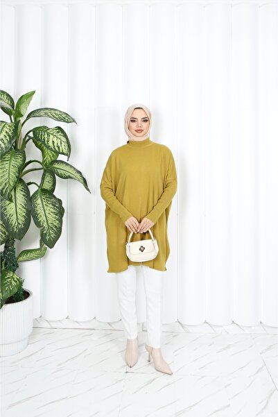 NİSUM MODA TRİKO PANÇO TUNİK