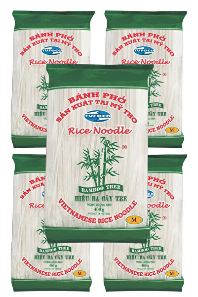 Tufoco Rice Stick , Pirinç Makarnası , Vietnamese Rice Noodle 400 Gr