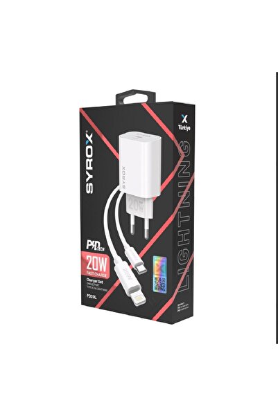 Syrox Pd20l 20w Lightning Iphone Uyumlu Hızlı Şarj