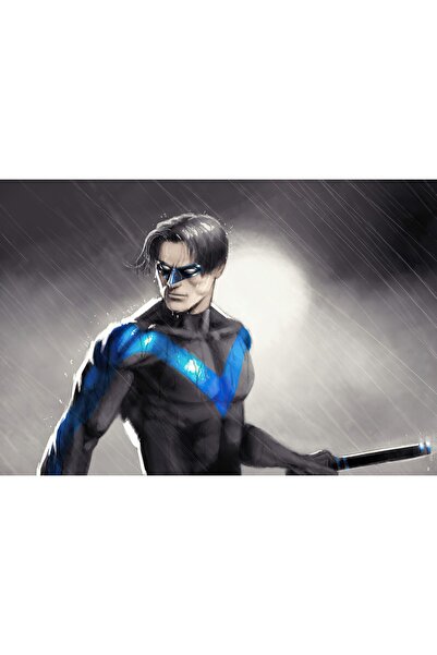 OEM Poster Nightwing Rain, 61x90cm, Zumzeria