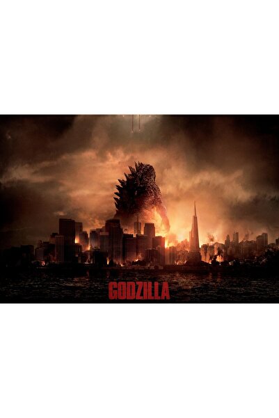 OEM Poster cu filmul Godzilla, 61x90cm, Zumzeria
