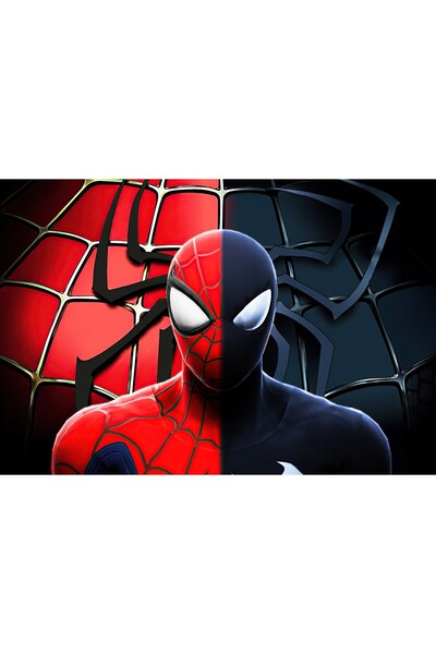 OEM Poster Spiderman Classic și Symbiote, 61x90cm, poster684, Zumzeria