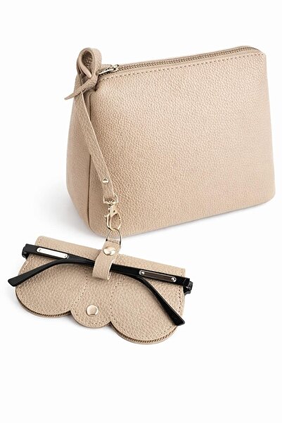 Mimoza Accessories Deri Gözlük Kılıfı, Asılabilir Çanta Charmı Model