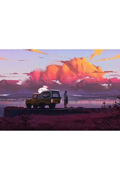 OEM Poster Pizza va aștepta, 61x90cm, poster808, Zumzeria