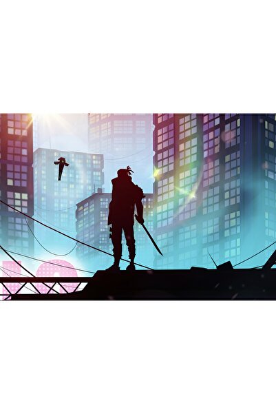 OEM Posterul Războinicul Orașului Cripto, 61x90cm, poster664, Zumzeria