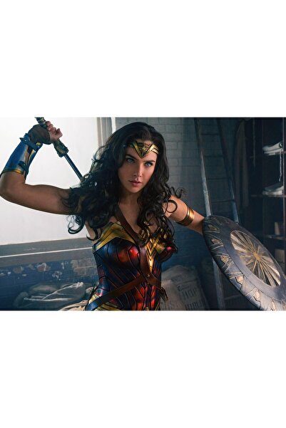 OEM Posterul Wonder Woman Fight, 61x90cm, Zumzeria