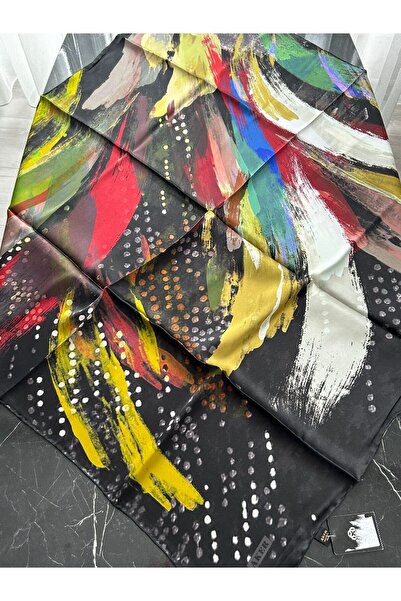 Aker Шовковий креп-сатеневий шарф 8498701-311