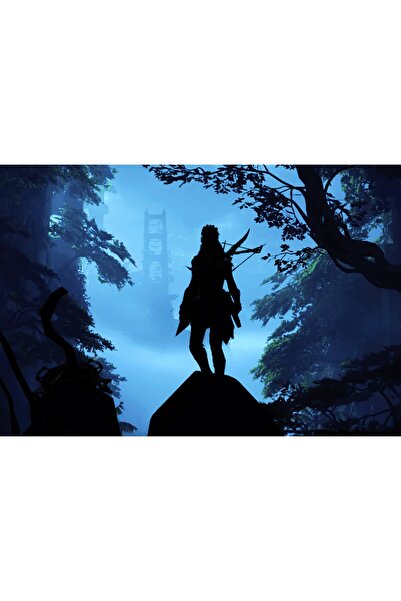 OEM Poster Orizont Interzis Vest Aloy, 61x90cm, poster556, Zumzeria