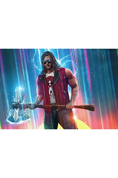 OEM Poster Thor Dragoste și Tunet, 61x90cm, poster507, Zumzeria