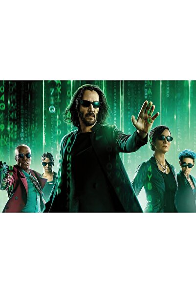 OEM Posterul Matrix Resurrection Team, 61x90cm, Zumzeria